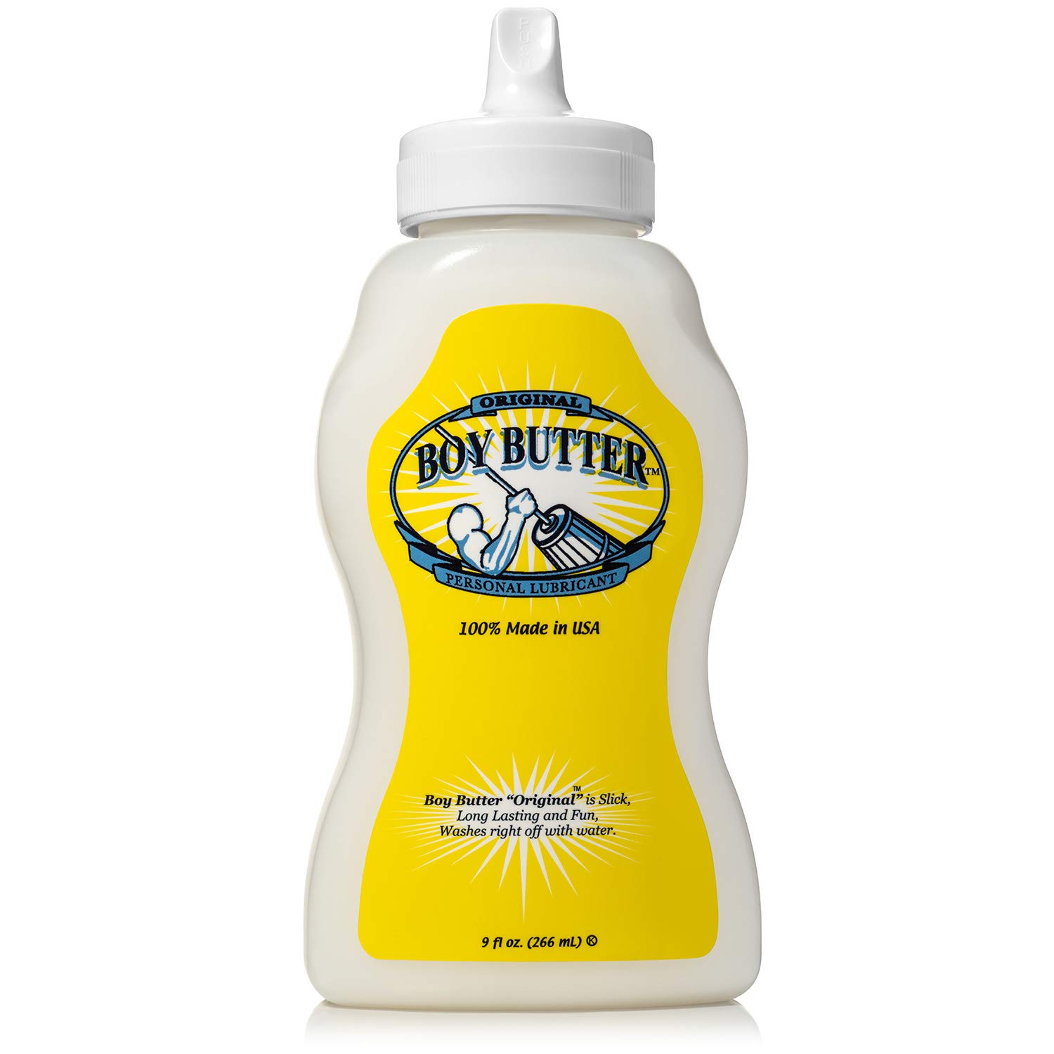 Boy Butter Original Squeeze Transparent, 9 oz