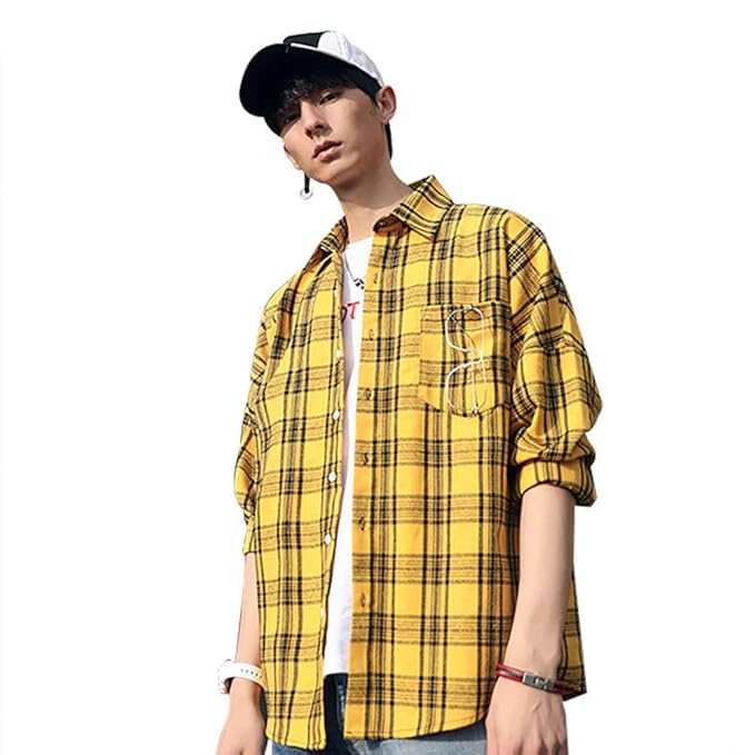 Amazon Ncf シャツメンズ チェックシャツ 長袖 ネルシャツ チェック