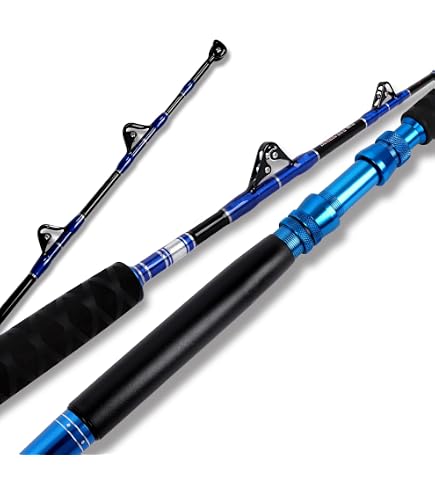 OKIAYA COMPOSIT 80-130LB THE BOSSHOSS Saltwater Big Game Roller Rod : Offshore Fishing Rods : Sports & Outdoors