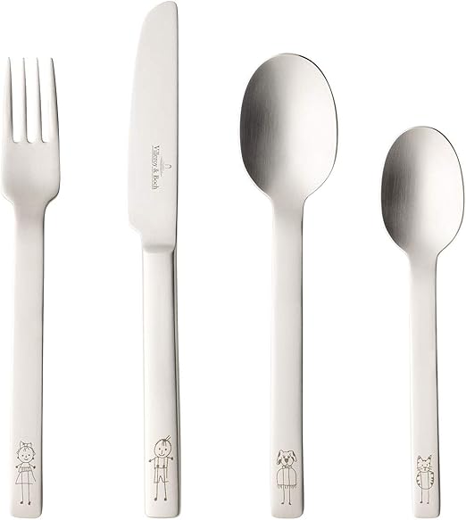 Amazon Com Villeroy Boch One Children 4 Piece Cutlery Flatware Sets