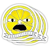 3 Pcs Unacceptable Sticker Sarcastic Motivational Sayings Humorous Quote Vinyl Decal for Kindle Laptop Water Bottle Phone Hard Hat Sticker 3 inch