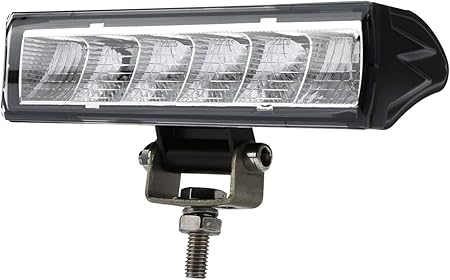 Amazon Led ライトバー 小型 軽量 作業灯 拡散 ワークライト 18w 154mm 12v 24v兼用 防水ip67 フォグランプ 車 バイク