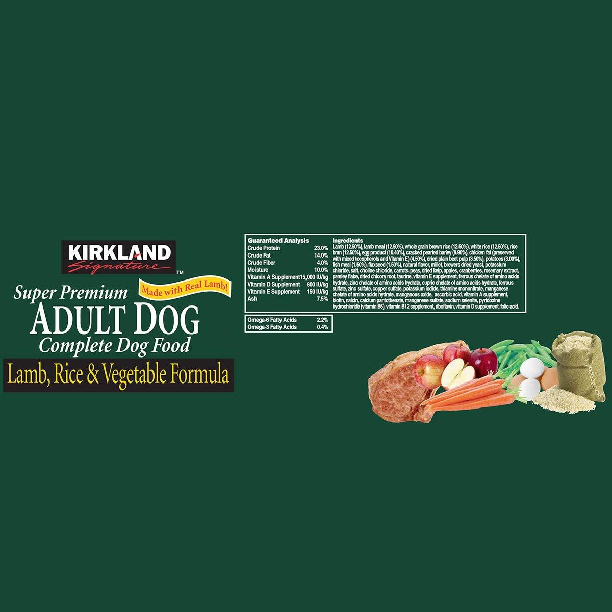 What Are The Ingredients In Kirkland Dog Food