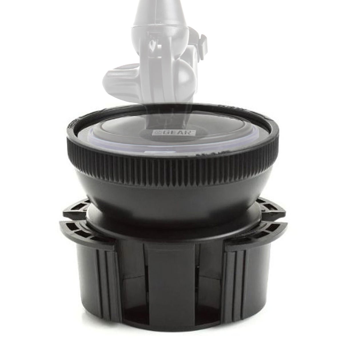 USA GEAR Adjustable Surface for Suction Cup Phone Holder – Cup Holders Up to 3.75 Inches - Surface Holds Suction Mounts for Qi Chargers, Mount Cradle Mounts - Car Phone Holder Mount for Phones