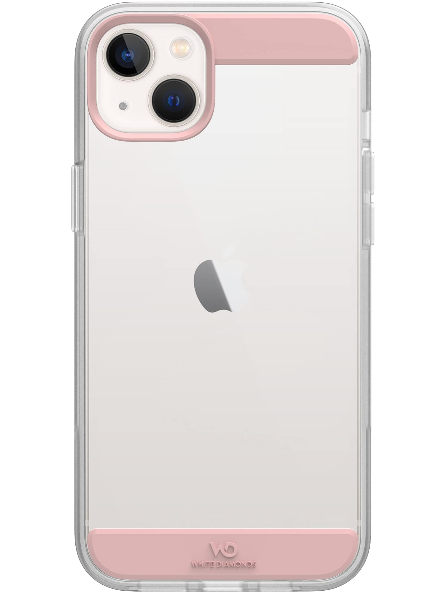 WHITE DIAMONDS Air Protective Case for Apple iPhone 14 M Pink G