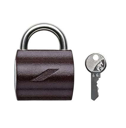 Godrej Locks MyLocks Padlock with 2 Keys (Texture Brown)