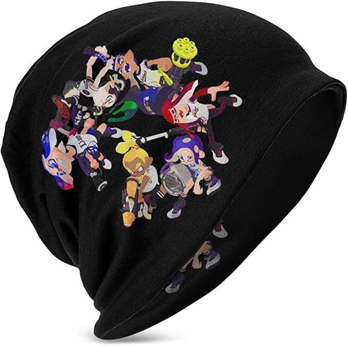 Splatoon 2 Slouchy Knit Beanie Hats Skull Caps for Men Women Amazon.co.uk Clothing
