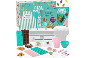 TOVLA JR. Tovla Jr Ultimate Real Candy Science Lab for Kids | Hands on STEM Experiment Kit with Real Candy Making Tools and Step by Step Visual Guides | Ages 6 to 12 | Gummies, Chocolates and More