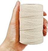 Tenn Well Butchers String 656 ft Cotton Kitchen Twine Food Safe Beige 1mm view 8