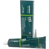 Clear Dow Corning 732 Multi-Purpose Silicone Sealant - 4.7 Oz Tube
