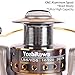 Yoshikawa Fishing Baitfeeder Spinning Reel 5000 5.5:1 11 High Power Ball Bearings 28Lb Drags Left Right Handle Stainless Steel Shaft Surf Fishing Catfish Carp Reel Saltwater Freshwater