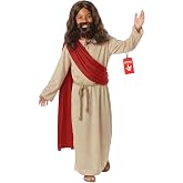 Morph, Jesus Costume Kids, Halloween Costumes for Kids | Jesus Costume Included, Lightweight &amp; Breathable Materials, Perfect for Halloween, Fun for Dressing Up
