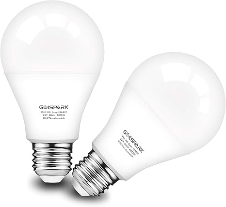 Motion Sensor Light Bulb 9w 60w Equivalent Golspark Radar Pir Activated Led Bulb E26 Medium Base Auto On Off Indoor Outdoor Lighting For Porch Garage Hallway 750lm 2 Pack Motion Sensor 5000k