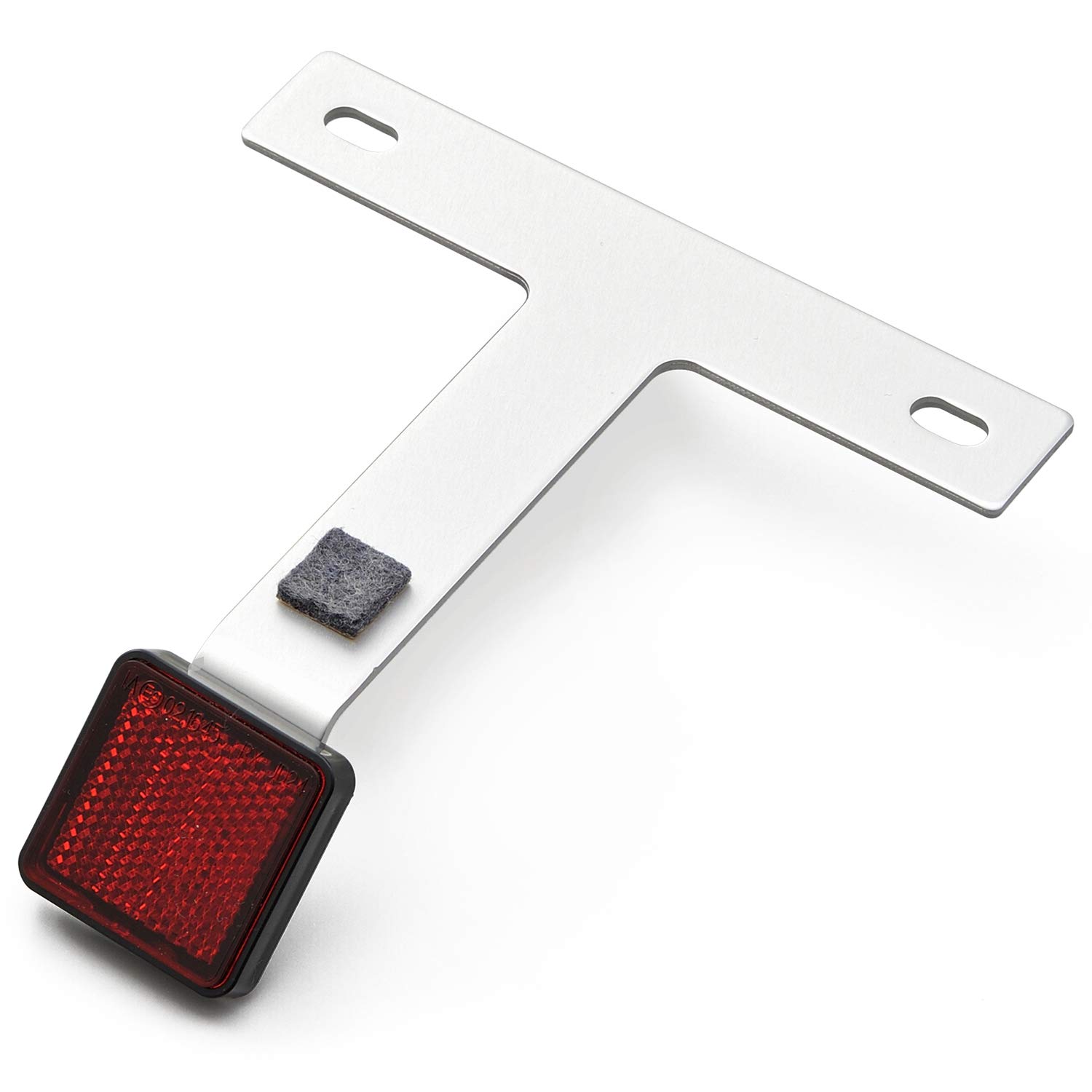 デイトナ バイク用リフレクター 角度45°アルミ製スクエアリフレクタークリアーの商品画像