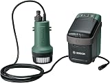 Bosch Submersible Water Pump GardenPump 18 V Without Battery 18V System