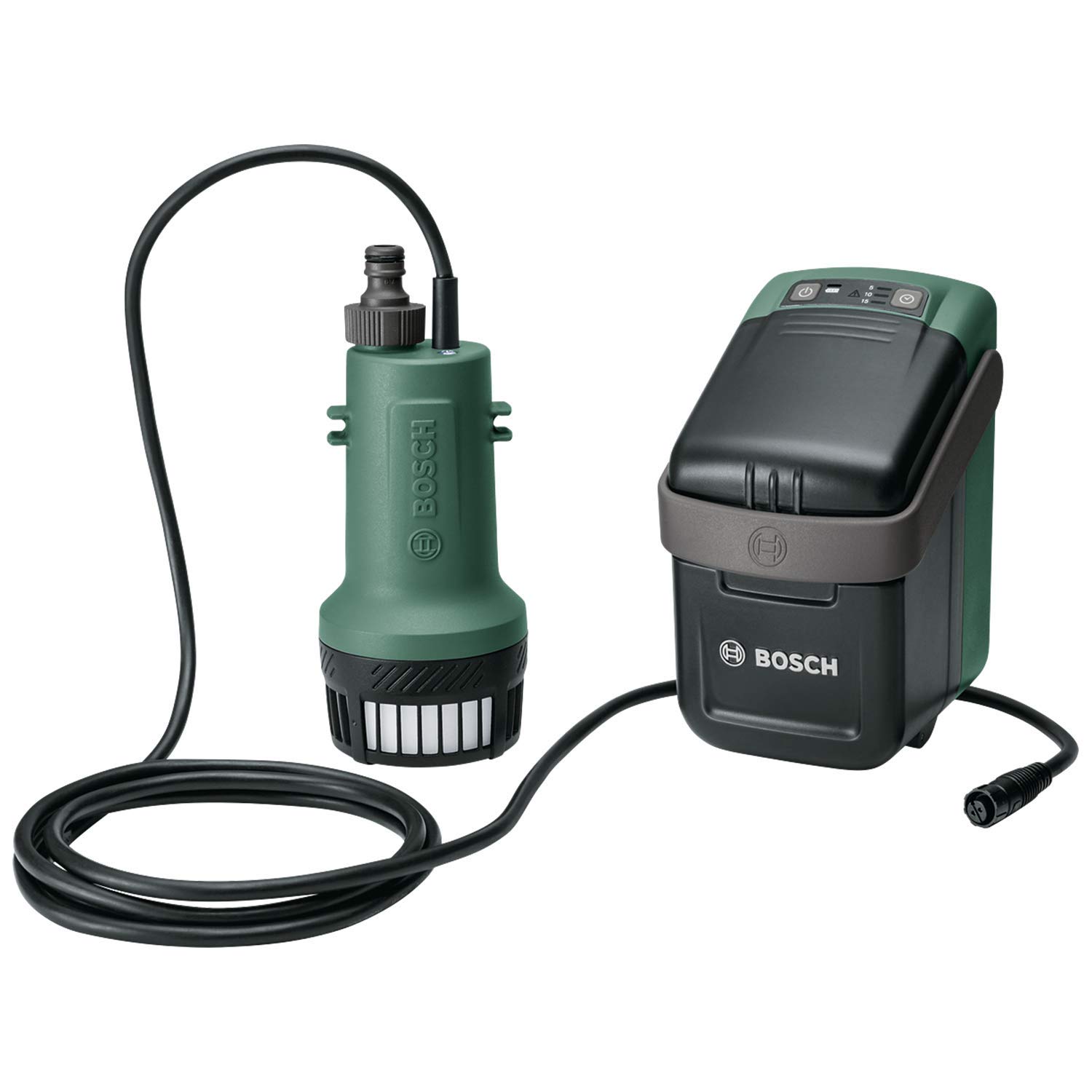 Bosch Home and Garden Cordless Submersible Water Pump GardenPump 18 (Without Battery, 18 Volt System, in Carton Packaging)