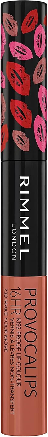 Rimmel London Provocalips 16HR Liquid Lipstick 730 Make Your Move Pink 7.5ml view 7