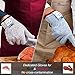 Dowellife Cut Resistant Gloves Food Grade Level 5 Protection, Safety Kitchen Cuts Gloves for Oyster Shucking, Fish Fillet Processing, Mandolin Slicing, Meat Cutting and Wood Carving. (Medium-2 Pairs)