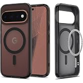 Spigen Ultra Hybrid MagFit for Google Pixel 11 Pro Case, Frost Black | Compatible with Pixelsnap, Anti-Yellowing, Air Cushion Tech, Military-Grade Drop Protection, Compatible with MagSafe