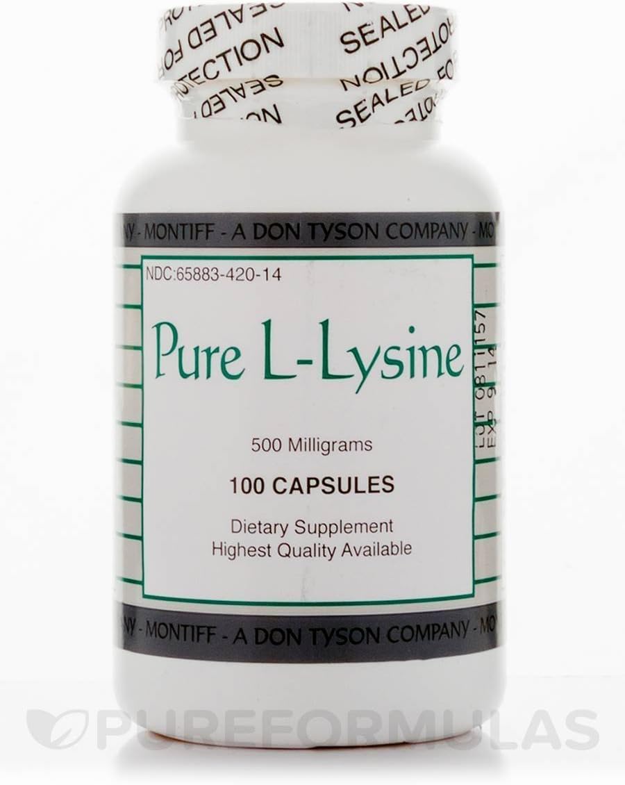 Montiff - Pure L-Lysine 500 mg 100 caps