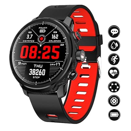 QUARKJK Fitness Tracker Smart Watch IP68 Resistente al Agua en ...