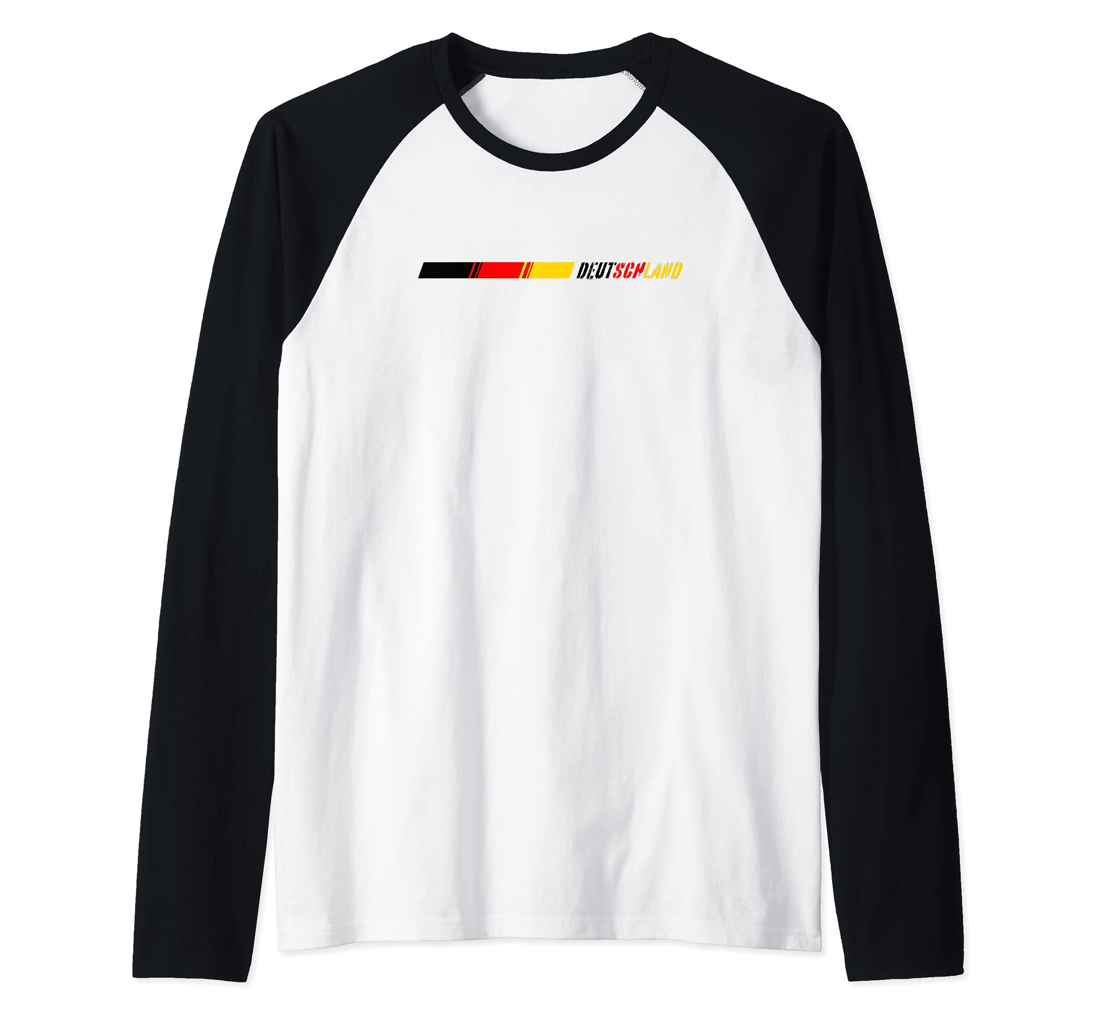 Flag Germany Raglan Baseball Tee