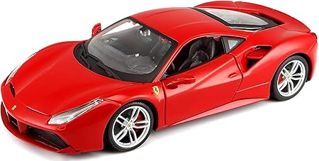 Amazon urago ブラーゴ フェラーリ ミニカー 1 24 フェラーリ 4gtb 赤 ミニカー ダイキャストカー おもちゃ