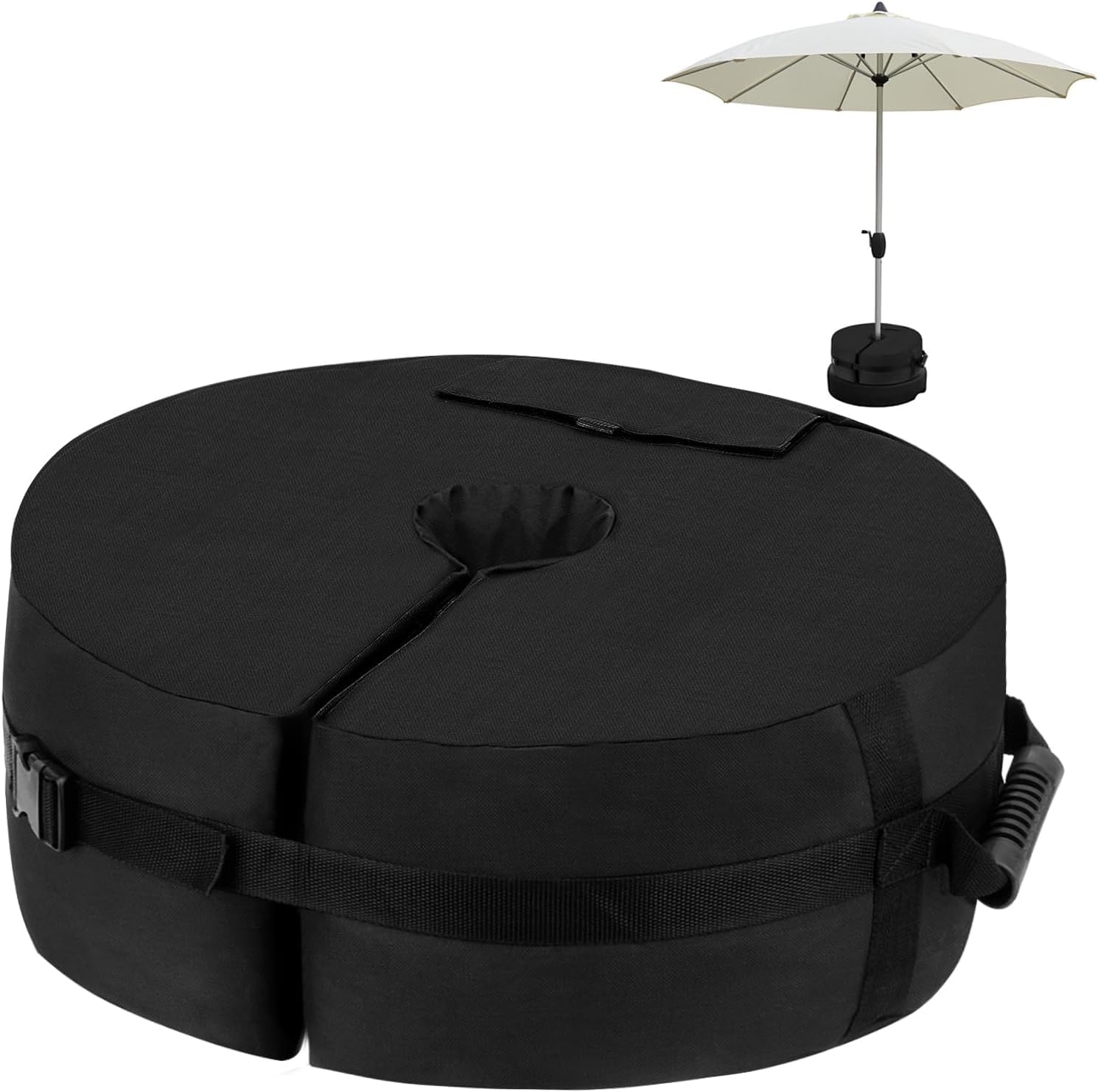 Parasol Base Weight Bag for Garden, Up to 50 kg Sand Bags for Outdoor Patio Gazebo Various Uses, Practical, Sand Ground Base