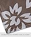 NTBAY 3 Pieces Duvet Cover Set Printed Microfiber Reversible Design(Queen, Grayish Brown)