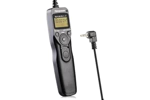 Camera Remote Control with Intervalometer Timer Compatible with Canon EOSR EOSRP EOSR6 90D 250D 200D 850D SX50HS; for Olympus