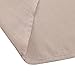 Kuulee MrWonder Men's Casual Henley Neck Short Sleeve Daily Look Linen Shirts Solid Beach Shirt Beige