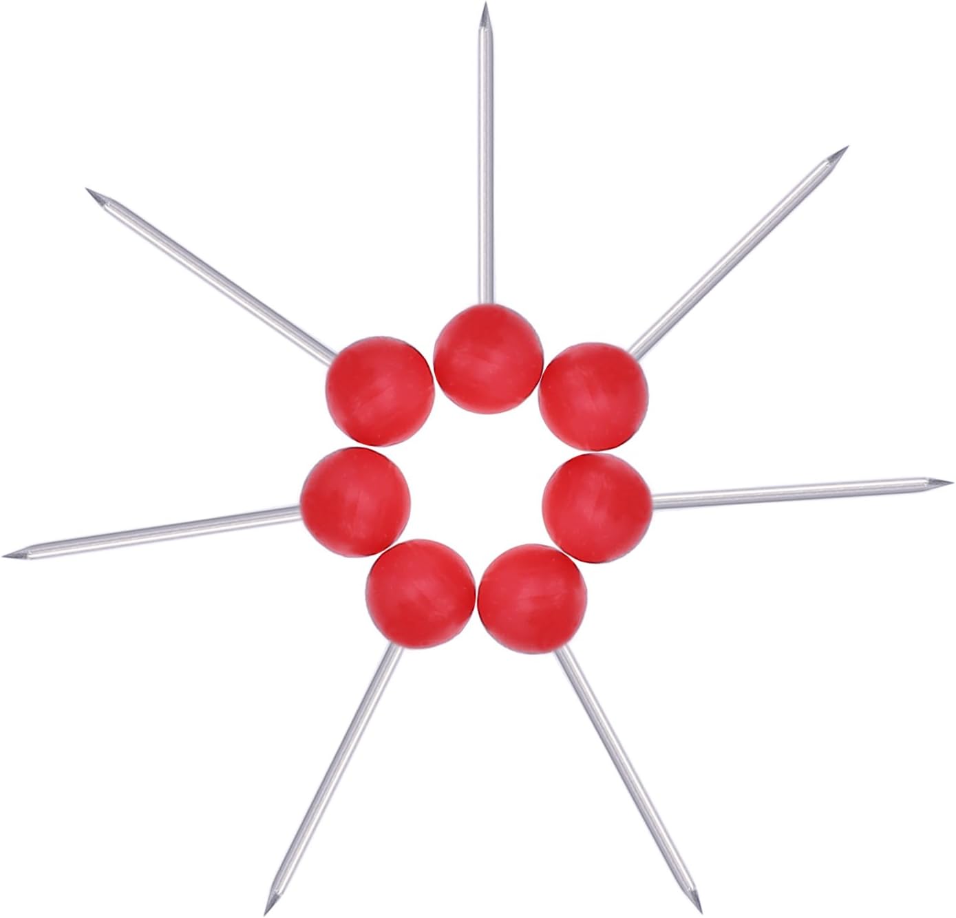 500 Pack Map Push Pins Map Tacks 1/ 8 Inch Small Size (Red) - Image 4