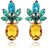 Nobrand Pineapple Earrings Jewelry Gifts for Women Teens Girl-1 Pair by