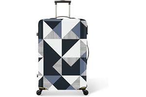 Feybaul Travel Luggage Cover Suitcase Protector Washable Protector Covers Dust and Stratch Resistance