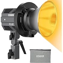 Amazon.com : COLBOR CL60 COB Video Light,Power 65W,2700K to