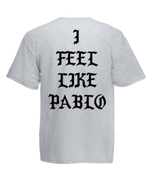 TRVPPY Herren T-Shirt I FEEL LIKE PABLO in vielen versch. Farben mit Rücken -und Brustaufdruck, Gr. S-5XL