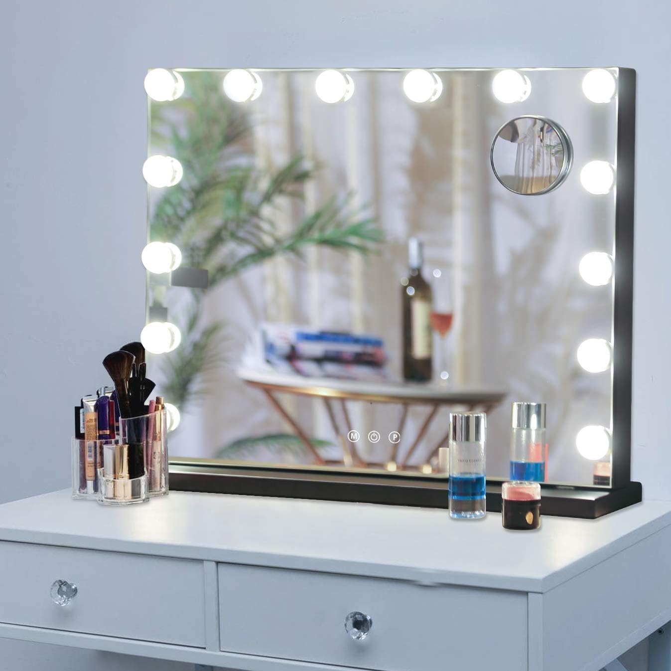 Hansong Vanity Makeup Mirror with Lights, Hollywood