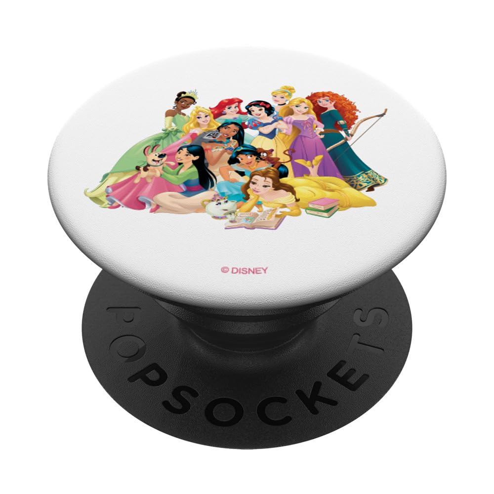 Disney Princess Group Photo PopSockets Adhesive PopGrip