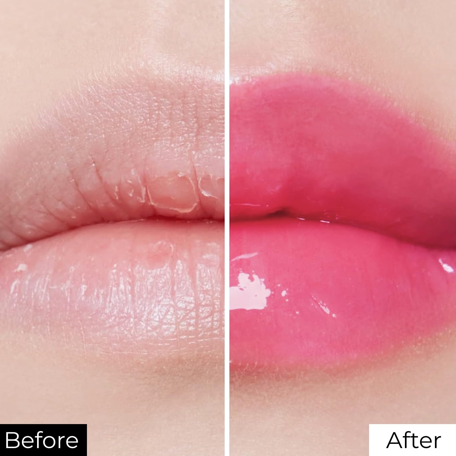 Lamel All-in-One Lip Oil - Lightweight, Tinted, Plumping, Hydrating Lip Gloss - Lip Balm for Day & Night Use, Long-Lasting Lip Stain, Lip Glow Oil, No-Sticky Gloss, Lip Plumper Tint - Peachy №401