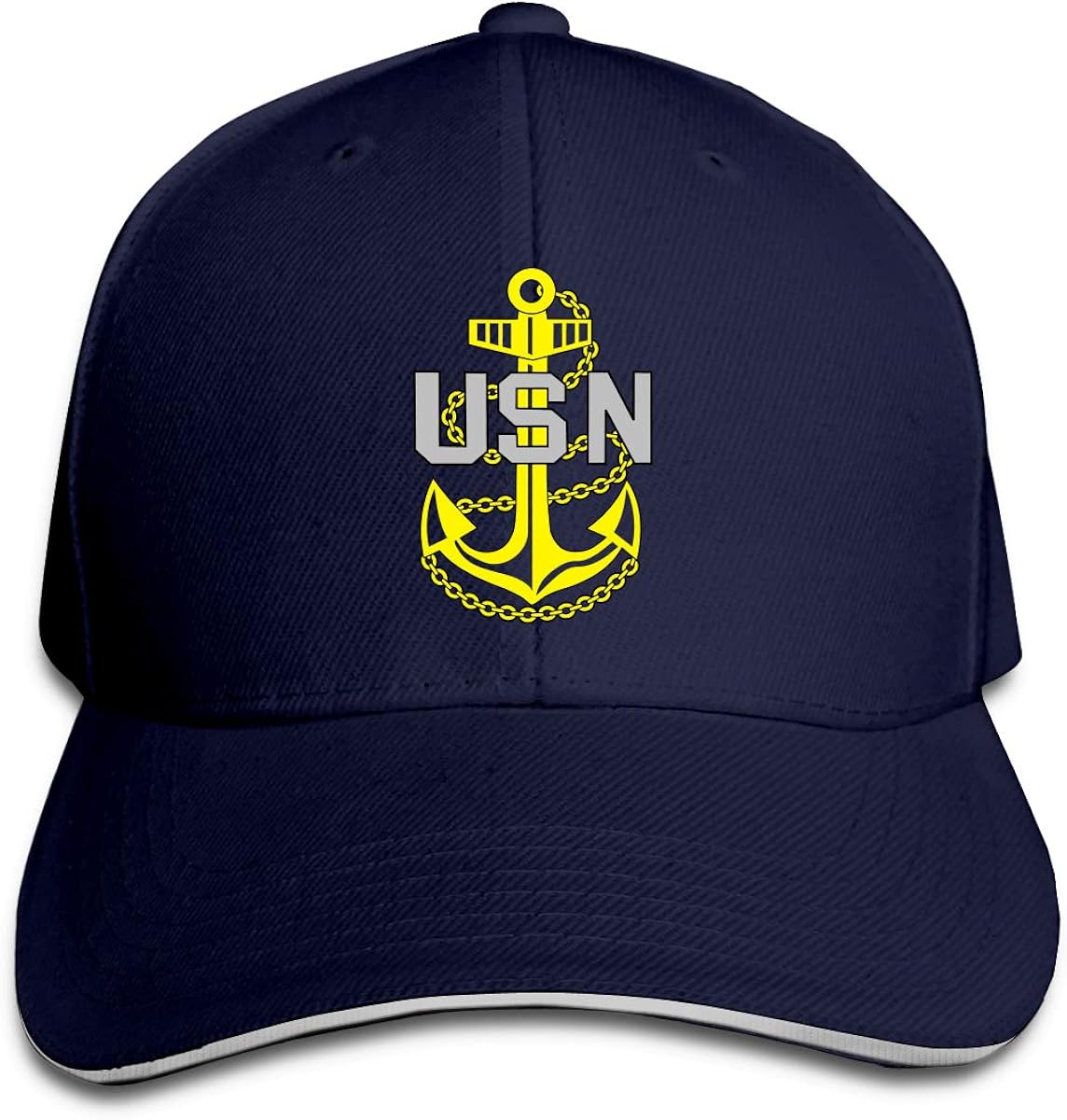 USN Navy Anchor Unisex Adjustable Baseball Cap Clothing