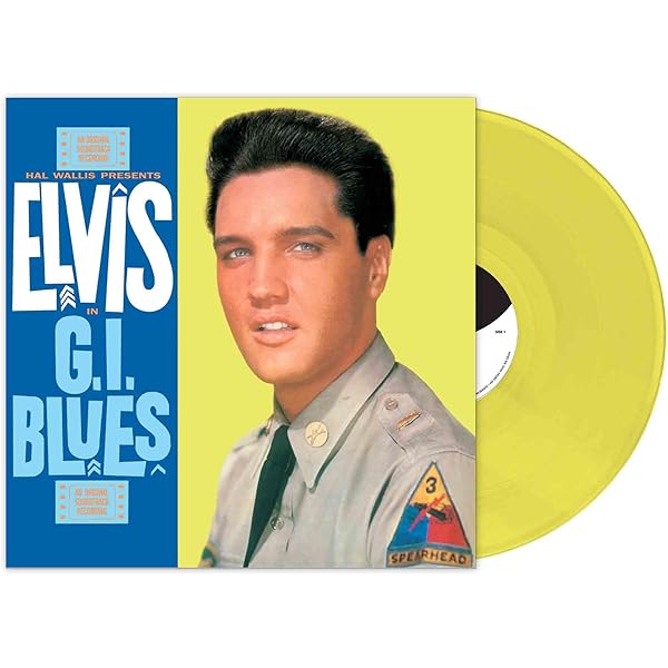 Elvis Presley G.I. Blues UK(英)盤 LP Mono Elvis Presley G.I. Blues UK(英)盤LP Mono深溝
