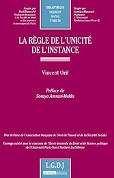 La  règle de l'unicité de l'instance