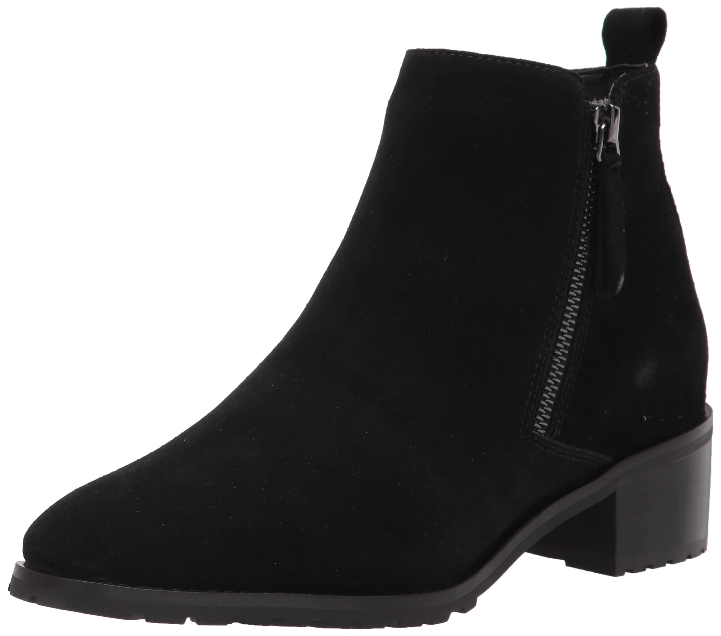 Blondo womens, Samara Ankle Boot, Black Leather, 11