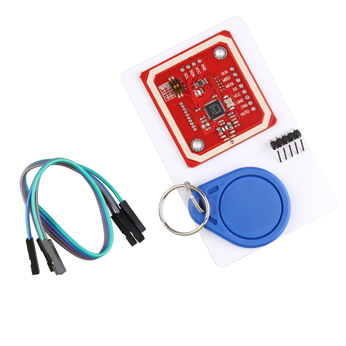 HALJIA PN532 NFC Near Field Communication RFID V3 Reader/Writer Module Support Communication with Mobile Compatible with Arduino Raspberry Pi DIY etc.