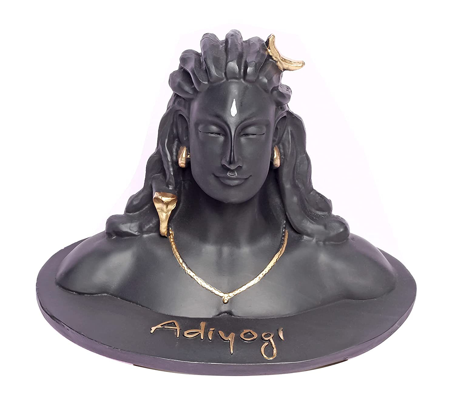 Buy Homesoul Adiyogi Shiva Statue for Car Dashboard, Pooja & Gift, Mahadev Murti/Idol, Shankara