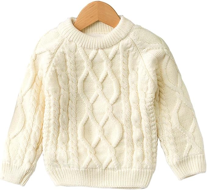 Amazon Happyjp セーター キッズ 裏起毛 防寒 長袖 ニット 女の子 男の子 ケーブル編み セーター セーター 通販