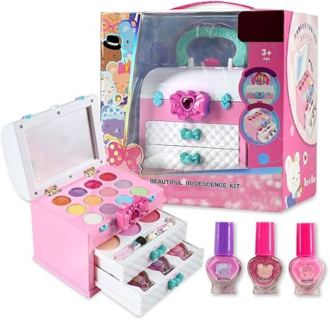 Amazon Co Jp Leking 子供メイクアップセット ディズニーソフィア ままごと おもちゃ 子供 化粧品おもちゃ おままごと お化粧 おもちゃ スーツケース形 メイクアップおもちゃ 姫系 お化粧セット 女の子 メイクアップ コスメティック 姫系 子供 女の子 コスメ メイクアップ
