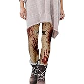 Halloween Leggings for Women High Waisted Athletic Workout Legging Soft Stretch Printed Gym Yoga Pants