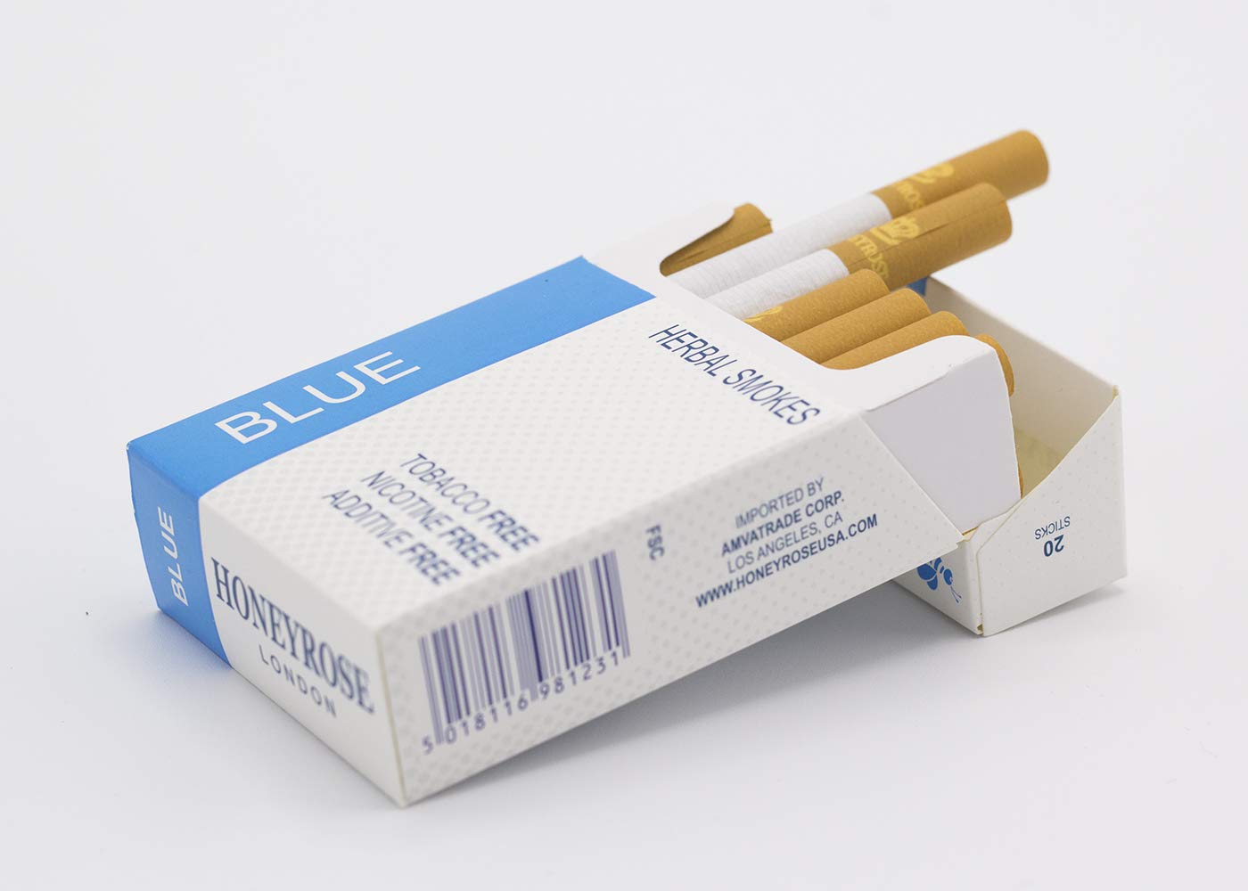 Honeyrose "B" Blue - Tobacco Free Nicotine Free Herbal ...