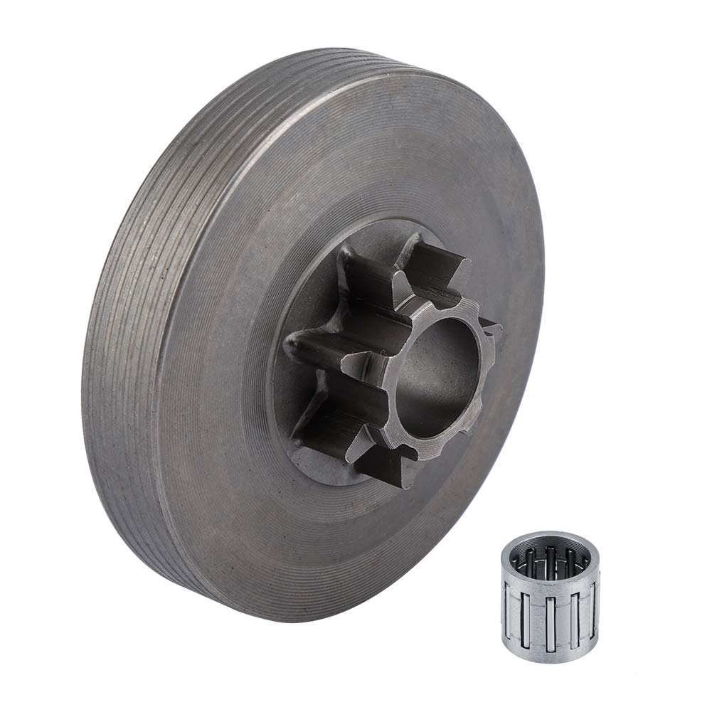 Clutch Drum Assembly Sprocket Steel Clutch Drum Sprocket Kit with Needle Bearing for Chainsaw 4500 5200 5800
